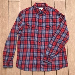 Mens button down flannel